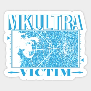 MKULTRA VICTIM Sticker